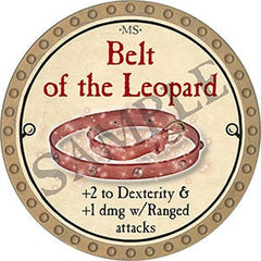 Belt of the Leopard - 2023 (Gold) - C97