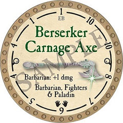 Berserker Carnage Axe - 2023 (Gold)