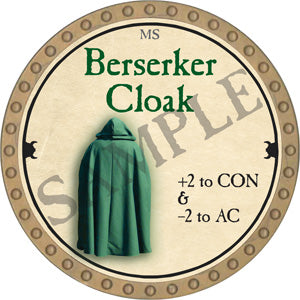 Berserker Cloak - 2018 (Gold)