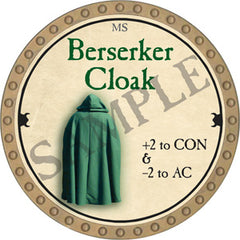Berserker Cloak - 2018 (Gold) - C12