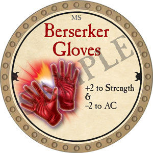 Berserker Gloves - 2018 (Gold) - C12