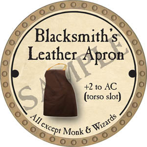 Blacksmith’s Leather Apron - 2017 (Gold)