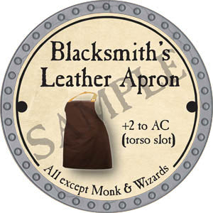 Blacksmith’s Leather Apron - 2017 (Platinum) - C49