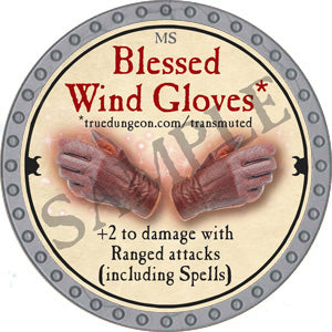 Blessed Wind Gloves - 2018 (Platinum) - C10