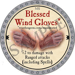 Blessed Wind Gloves - 2018 (Platinum) - C21