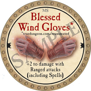 Blessed Wind Gloves - 2018 (Gold)