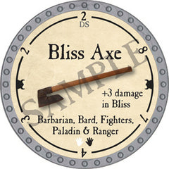 Bliss Axe - 2018 (Platinum)