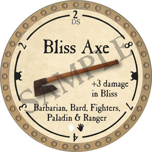 Bliss Axe - 2018 (Gold)