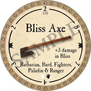 Bliss Axe - 2018 (Gold)