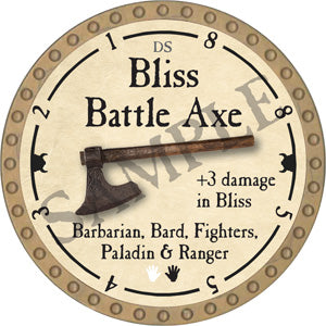 Bliss Battle Axe - 2018 (Gold)