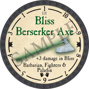 Bliss Berserker Axe - 2018 (Onyx) - C26