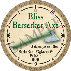 Bliss Berserker Axe - 2018 (Gold)