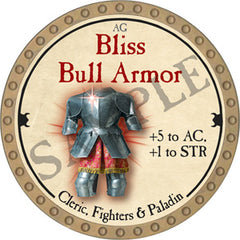 Bliss Bull Armor - 2018 (Gold) - R