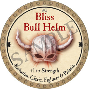 Bliss Bull Helm - 2018 (Gold) - C007