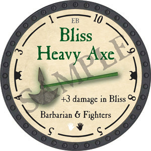 Bliss Heavy Axe - 2018 (Onyx) - C26