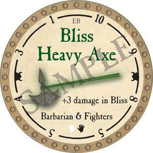 Bliss Heavy Axe - 2018 (Gold)