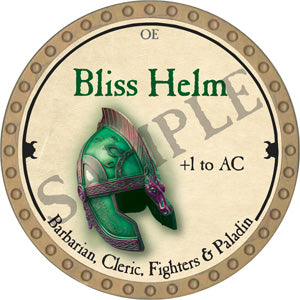 Bliss Helm - 2018 (Gold) - C17