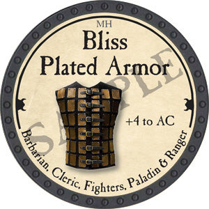 Bliss Plated Armor - 2018 (Onyx) - C26