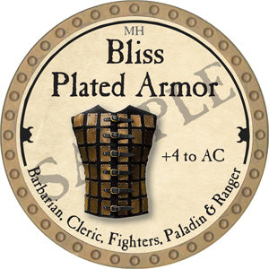 Bliss Plated Armor - 2018 (Gold)