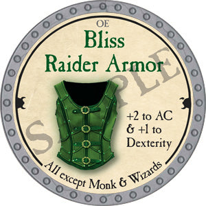 Bliss Raider Armor - 2018 (Platinum)