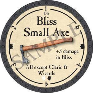 Bliss Small Axe - 2018 (Onyx) - C26