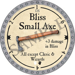 Bliss Small Axe - 2018 (Platinum)