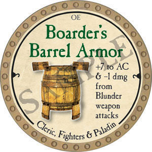 Boarder's Barrel Armor - 2022 (Gold) - C17