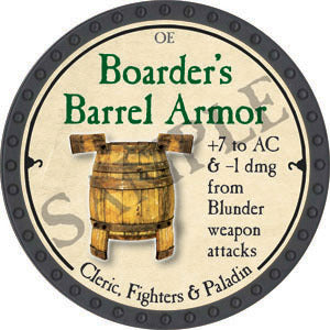 Boarder's Barrel Armor - 2022 (Onyx) - C37