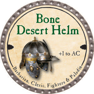 Bone Desert Helm - 2014 (Platinum) - C37