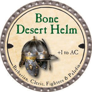 Bone Desert Helm - 2014 (Platinum) - UC