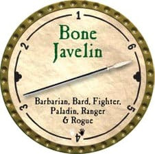Bone Javelin - 2008 (Gold)
