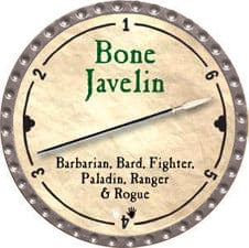 Bone Javelin - 2008 (Platinum)