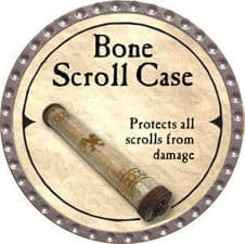 Bone Scroll Case - 2007 (Platinum)