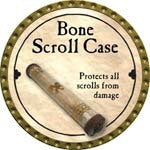 Bone Scroll Case - 2008 (Gold)