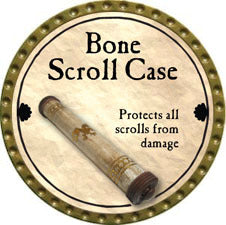 Bone Scroll Case - 2011 (Gold)
