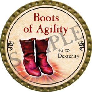 Boots of Agility - 2016 (Gold)