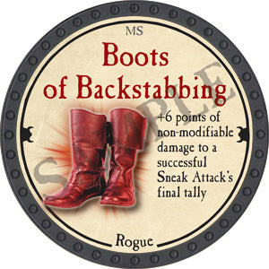 Boots of Backstabbing - 2018 (Onyx) - C26