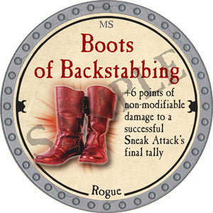 Boots of Backstabbing - 2018 (Platinum) - R