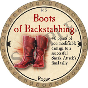 Boots of Backstabbing - 2018 (Gold) - R