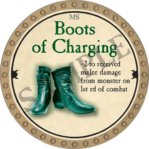 Boots of Charging - 2018 (Gold)