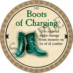 Boots of Charging - 2018 (Gold)