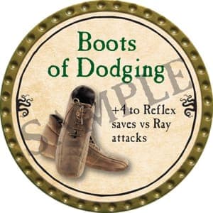 Boots of Dodging - 2016 (Gold)