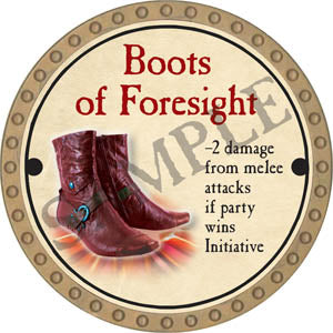 Boots of Foresight - 2017 (Gold)