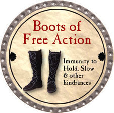 Boots of Free Action - 2011 (Platinum) - C37