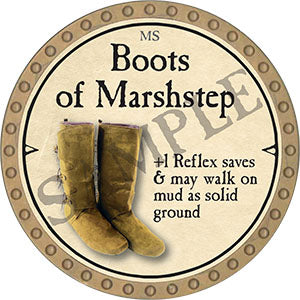 Boots of Marshstep - 2021 (Gold)
