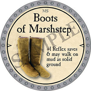Boots of Marshstep - 2021 (Platinum) - C17