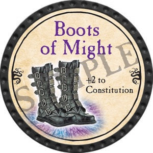 Boots of Might - 2016 (Onyx) - C117