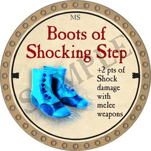 Boots of Shocking Step - 2020 (Gold) - C10