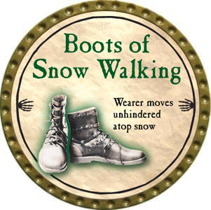 Boots of Snow Walking - 2012 (Gold)