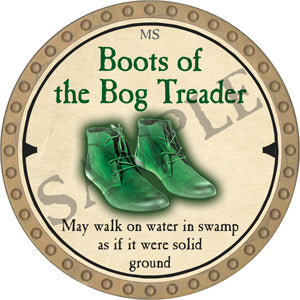Boots of the Bog Treader - 2019 (Gold) - C17
